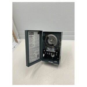 Tork 1109A 24 Hour Mechanical‎ Time Switch 40A 120V-277V SPST/DPST Type 1